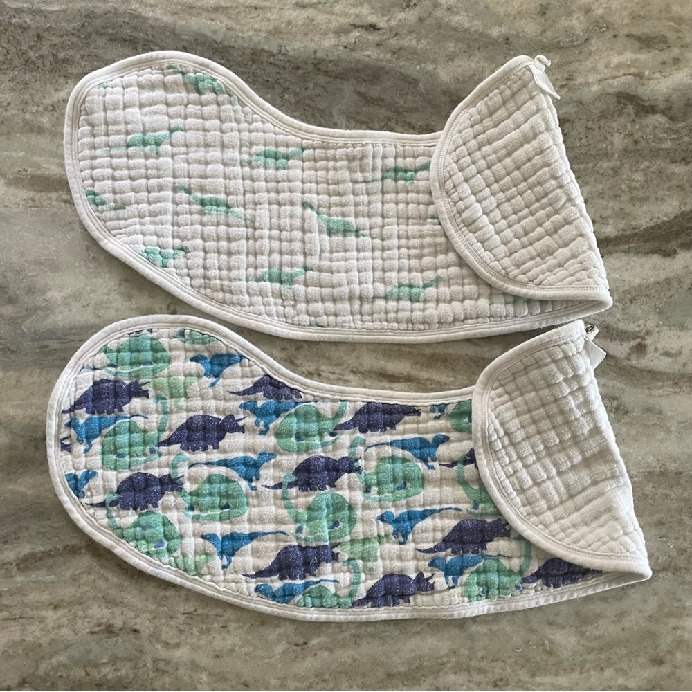 Aden + Anais 100% Cotton Muslin Burpy Bibs